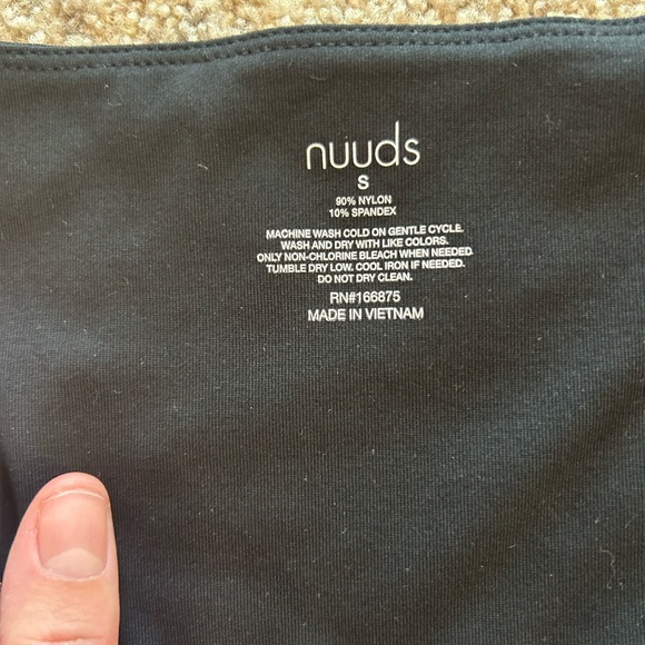 Nuuds long sleeve square bodysuit - Picture 3 of 4